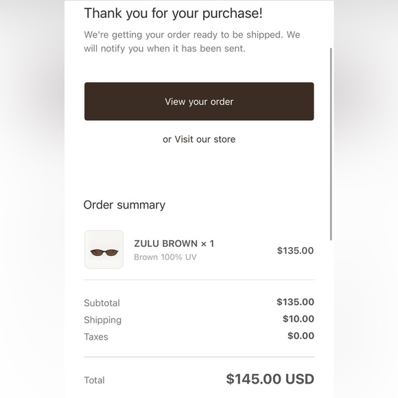 Shevoke - Zulu Crystal Brown - Picture 4 of 4